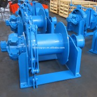 HPU Logging Towing Winch and Marine Shipyard Hydraulic free fall Winch