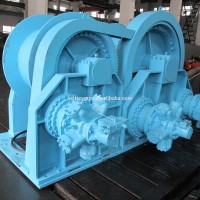 Vertical Horizontal Shipyard Anchor Hydraulic Electric Marine Mooring Winch